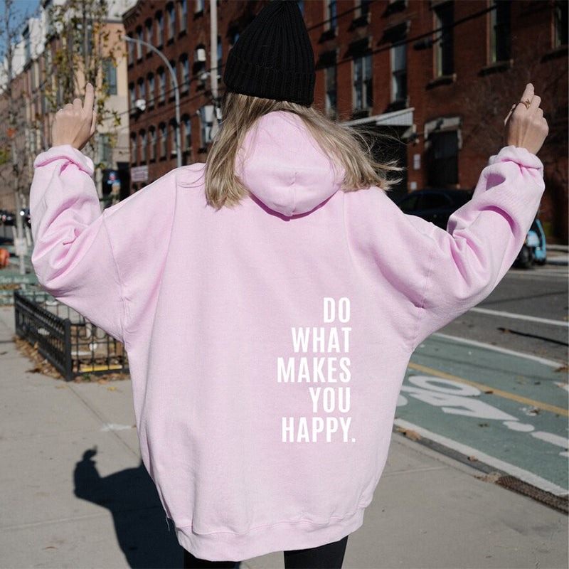 FrostFluff - "Do what makes you Happy" Kapuzenpulli