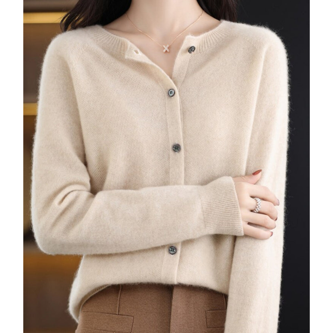 Olivia - Cardigan aus weicher Kaschmirwolle