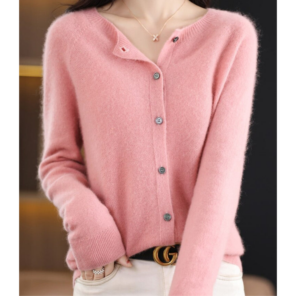 Olivia - Cardigan aus weicher Kaschmirwolle