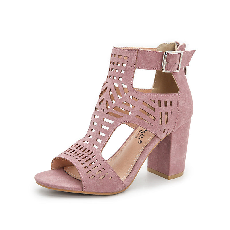 Maya - Stylische High Heels Sandalen