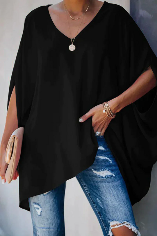 Lela - Elegante lockere Bluse für Frühling und Sommer