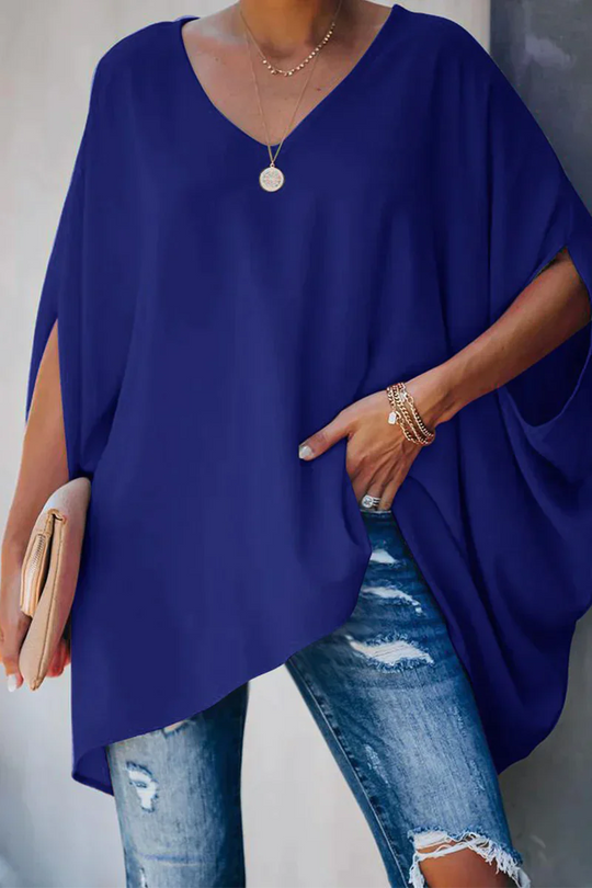 Lela - Elegante lockere Bluse für Frühling und Sommer