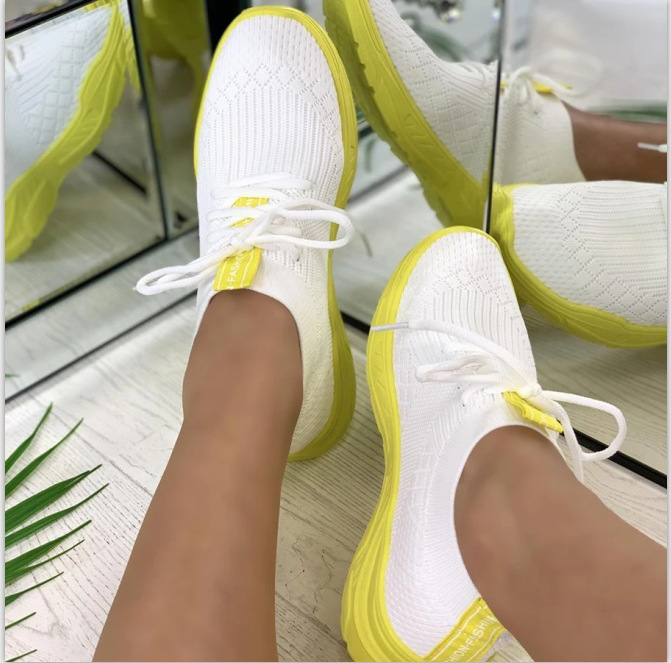 Wim – Stilvolle Sportschuhe aus weißem Canvas-Mesh