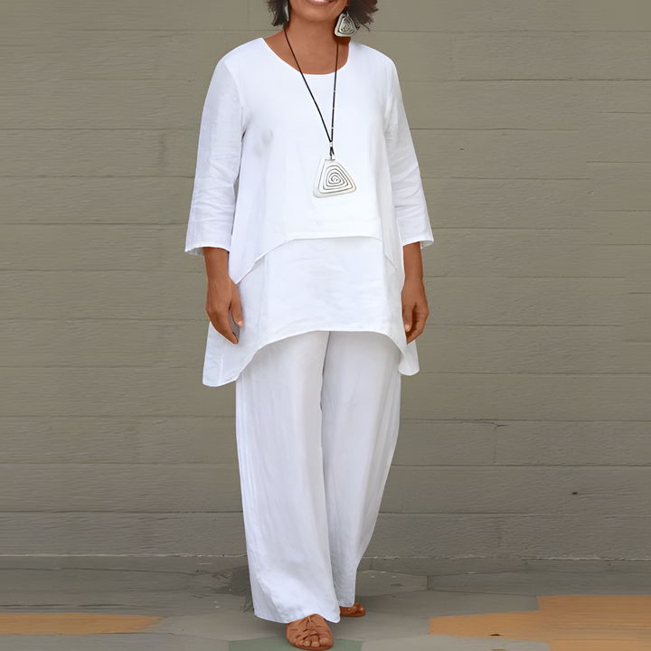 Daphne - Luxuriöses Damen Zweiteiler-Set