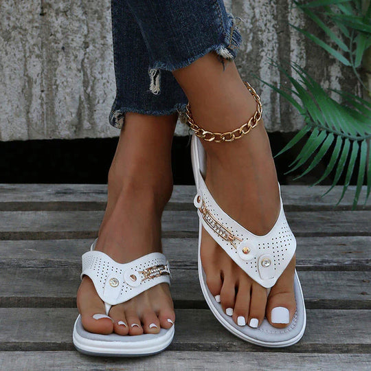 Hazel - Orthopädische Keilsandalen