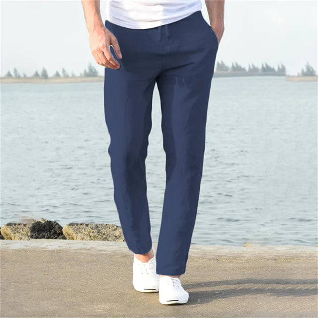 Yorick - Herrenhose aus atmungsaktivem Leinen