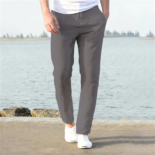Yorick - Herrenhose aus atmungsaktivem Leinen