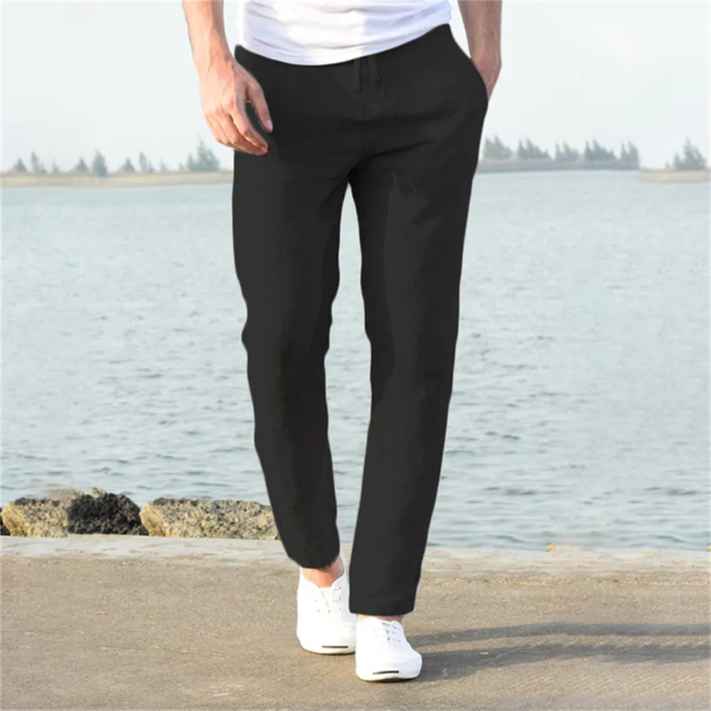 Yorick - Herrenhose aus atmungsaktivem Leinen