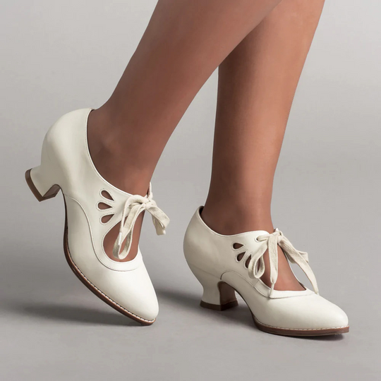 Sheridan - Orthopädische Schnürschuhe für Damen mit Absatz