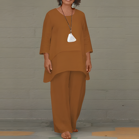 Daphne - Luxuriöses Damen Zweiteiler-Set