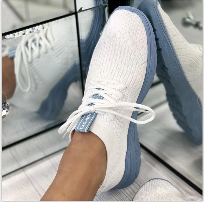 Wim – Stilvolle Sportschuhe aus weißem Canvas-Mesh