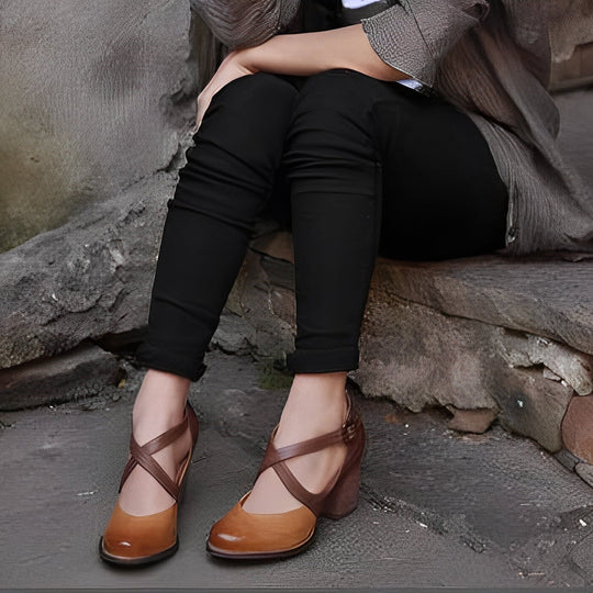 Georgina - Elegante und dicke Damenschuhe