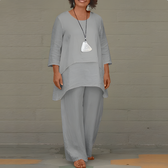 Daphne - Luxuriöses Damen Zweiteiler-Set