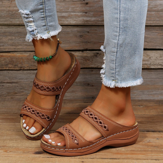 Rhetta - Sommersandalen mit Keilabsatz für Frauen