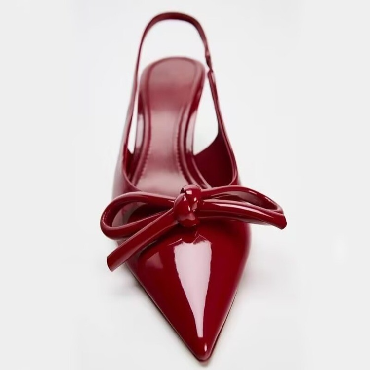 Daria - Niedrige Damenschuhe mit Schleife
