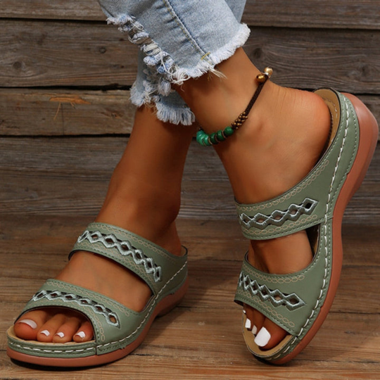 Rhetta - Sommersandalen mit Keilabsatz für Frauen