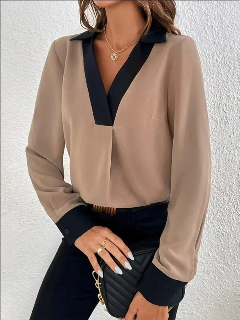 Nola - Elegante business bluse