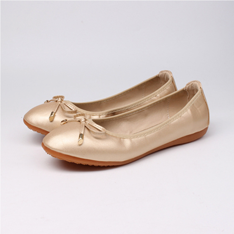 Melyssa - flache Damenschuhe mit Schleife