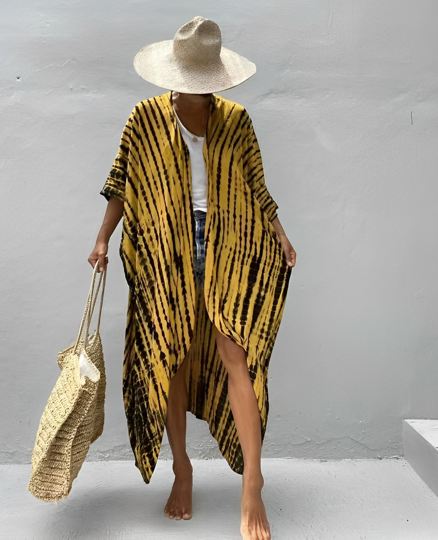 Palm Isle - Verführerischer Strand-Kimono