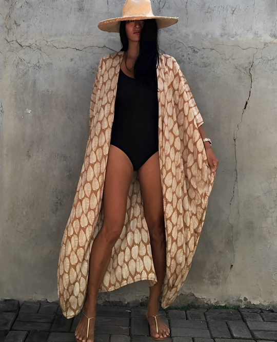 Palm Isle - Verführerischer Strand-Kimono