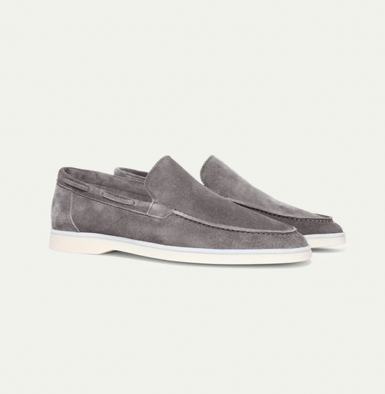Lorenzo - Zeitlose Herrenloafers aus Wildleder
