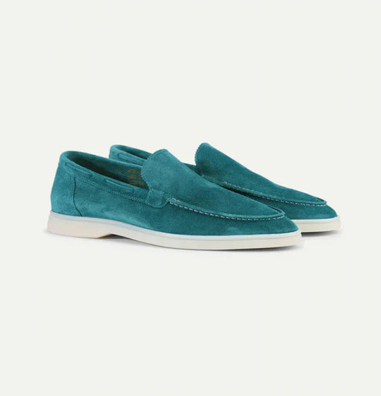 Lorenzo - Zeitlose Herrenloafers aus Wildleder