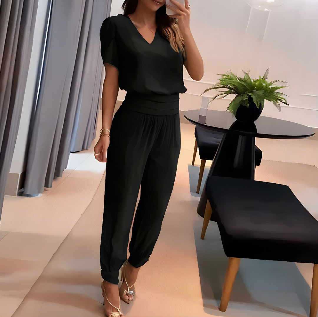 Brigitte - Trendiges set mit bluse und hose