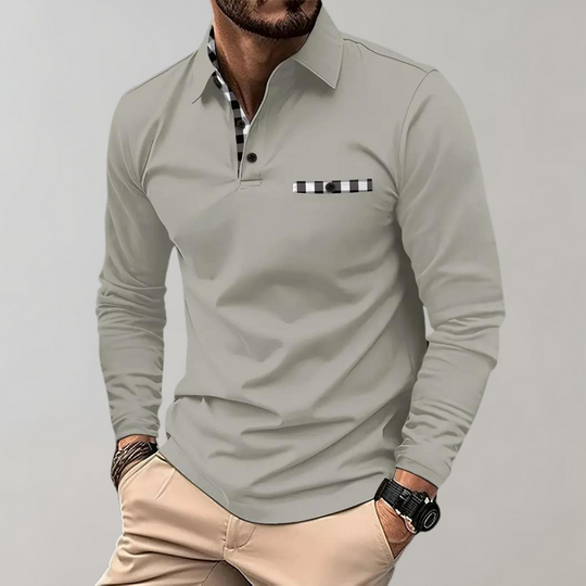 Miguel - Langarm-T-Shirt für Herren