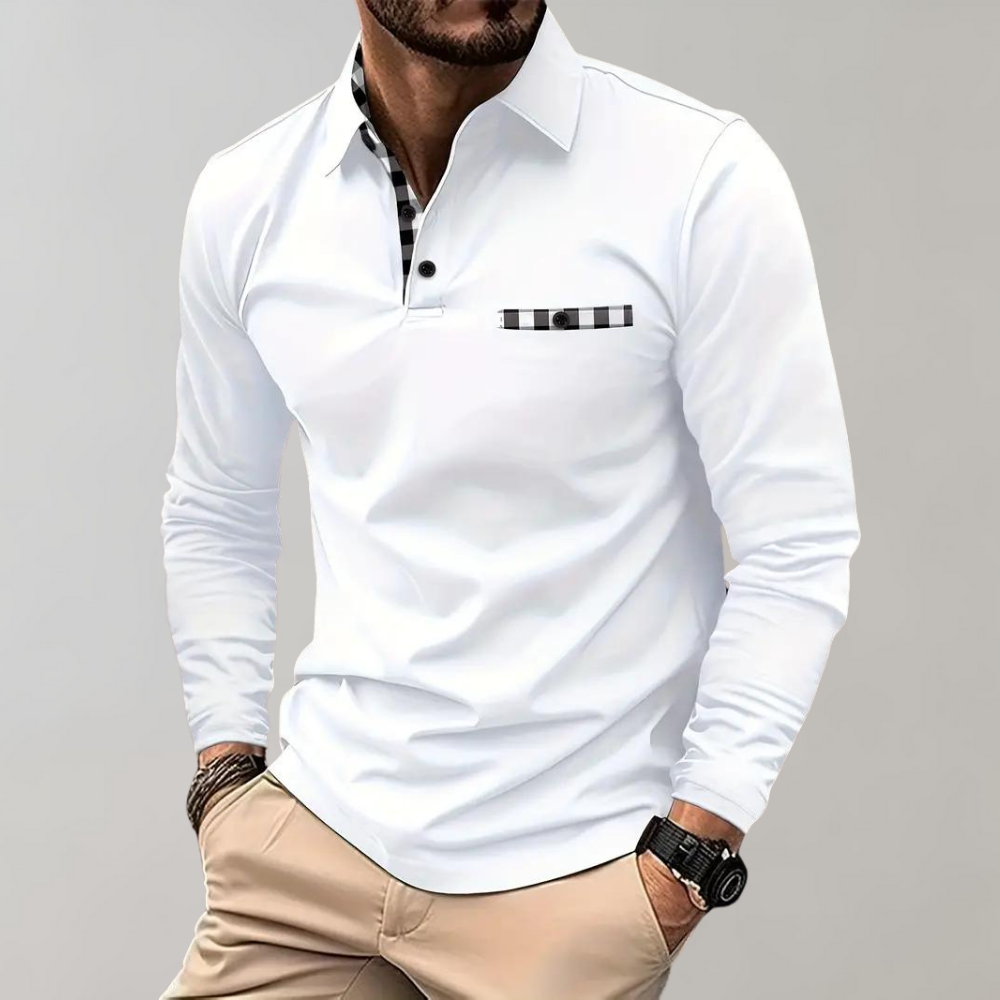 Miguel - Langarm-T-Shirt für Herren
