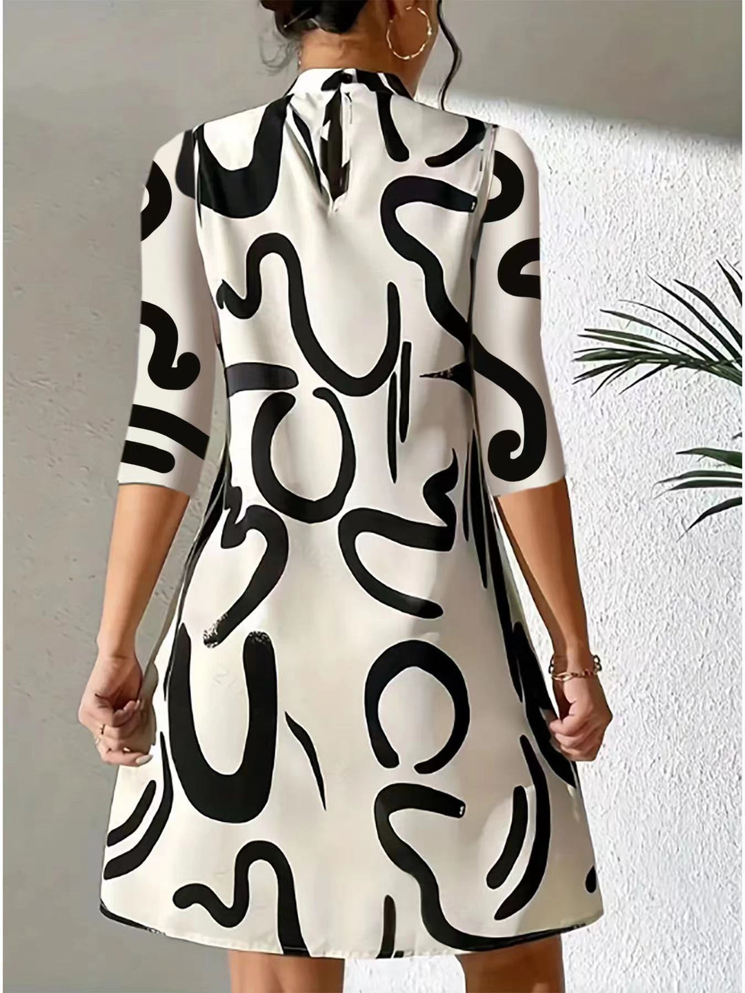 Tammara - Stilvolles und bequemes bedrucktes Kleid