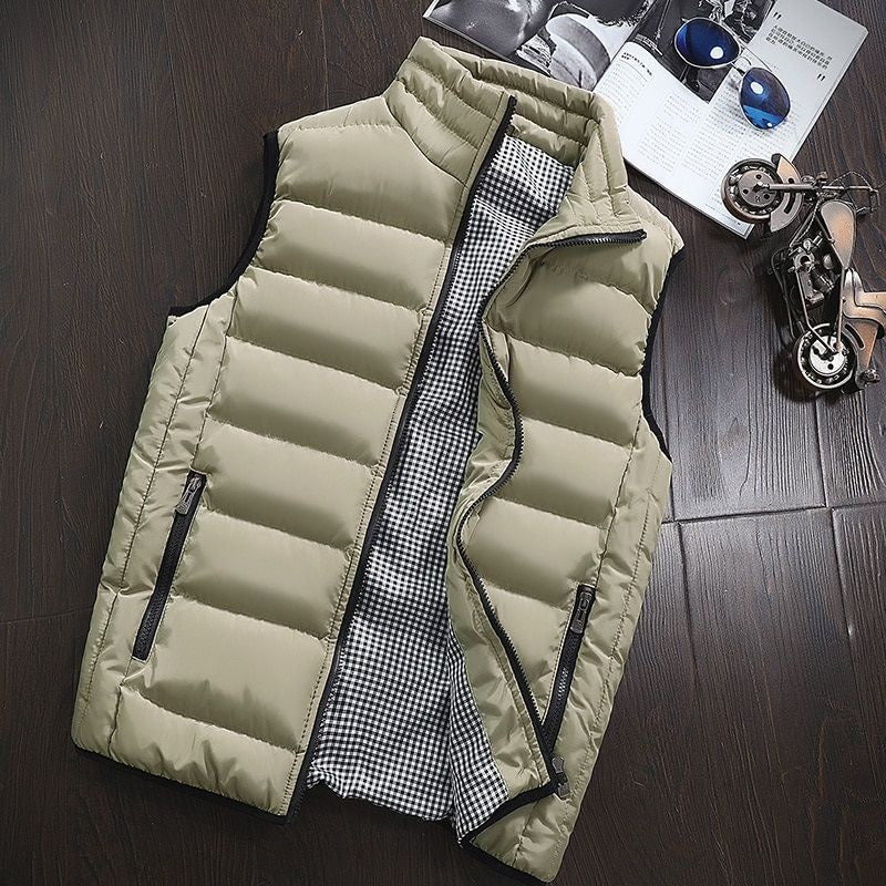 Gefütterte wasserdichte Herren-Bodywarmer - Stil & Funktionalität