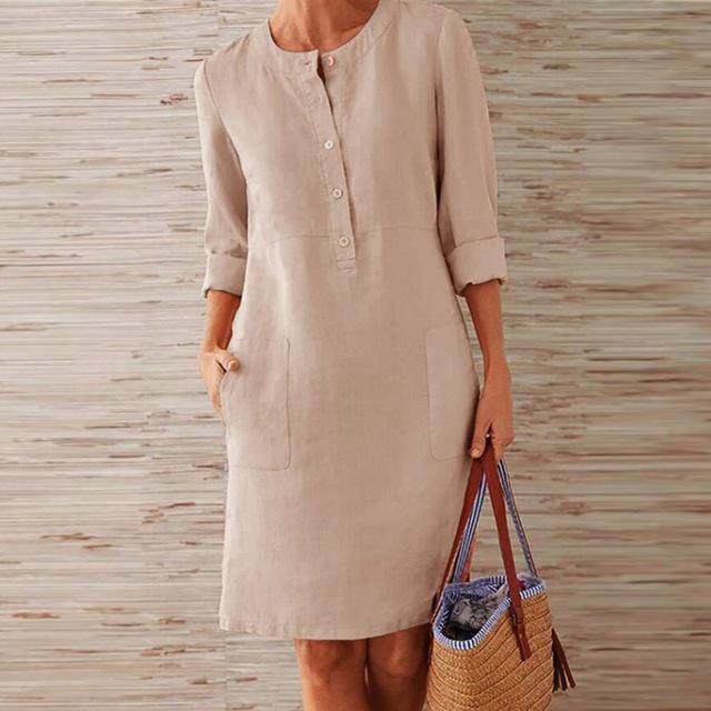 Marie - Luftiges Midi‑Sommerkleid für Damen