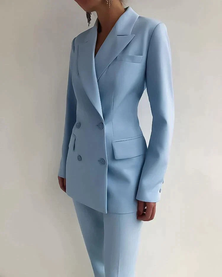 Marva - Damen Blazer‑Hosen‑Set