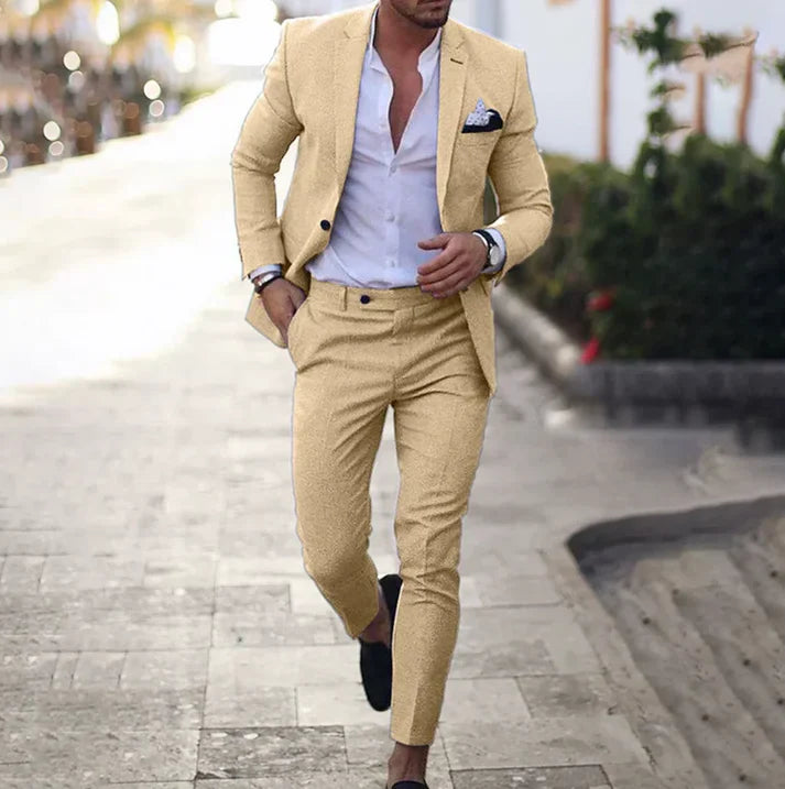 Jayceon - Herrenblazer und Hose
