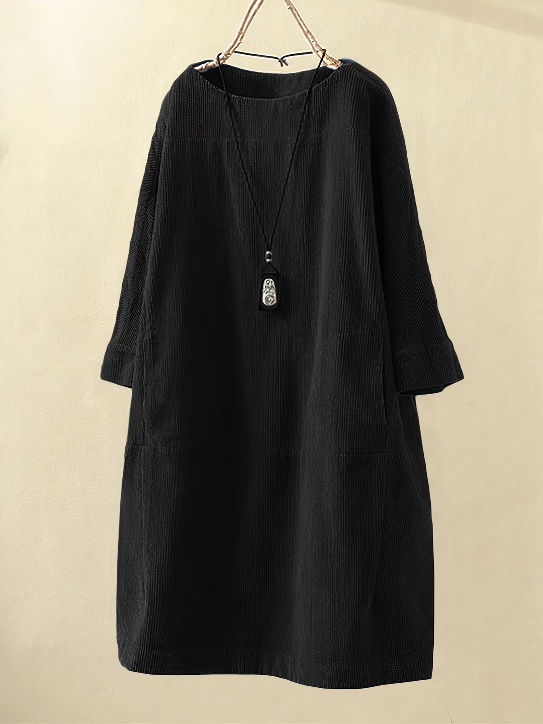 Nancy - Lockeres Kleid aus Kord