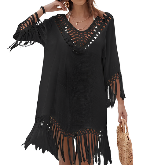 Belle - gehäkeltes Badeanzug-Überziehkleid