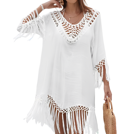 Belle - gehäkeltes Badeanzug-Überziehkleid