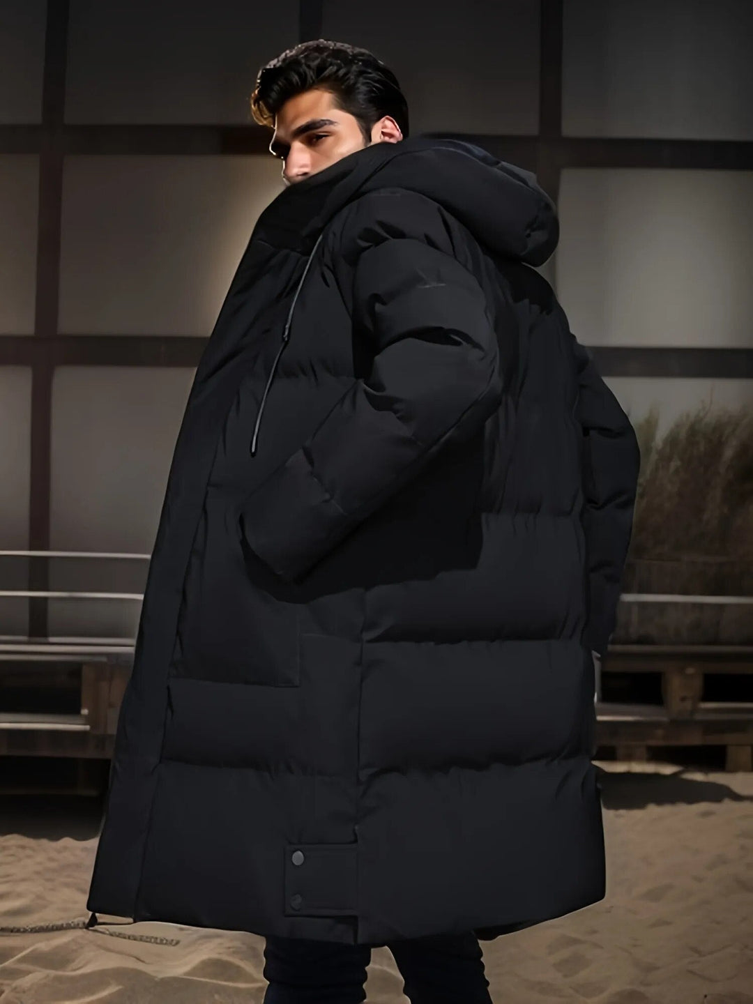 Esko - Winterjacke Herren Lang