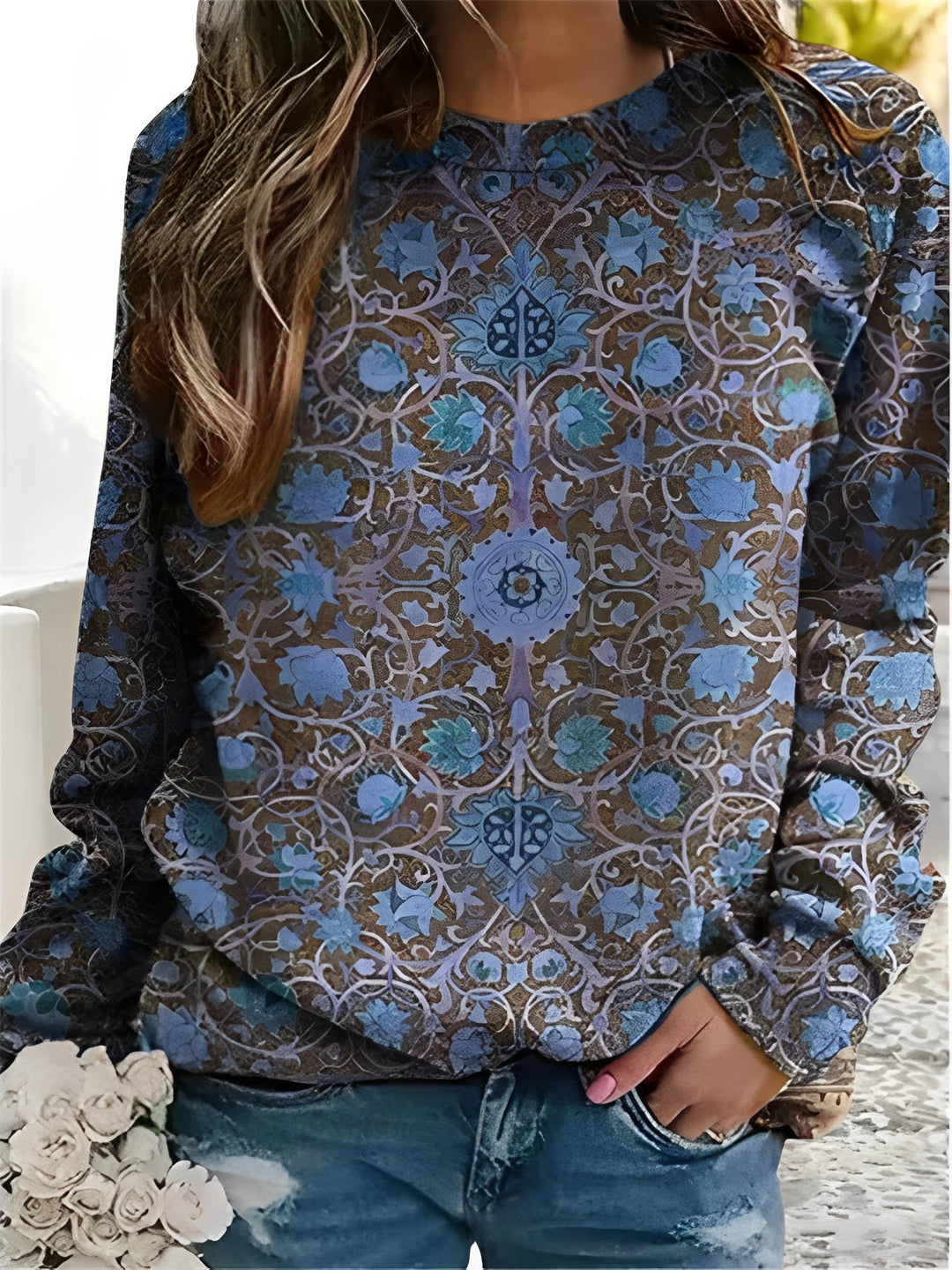 Eva - Kaleidoskop-Pullover
