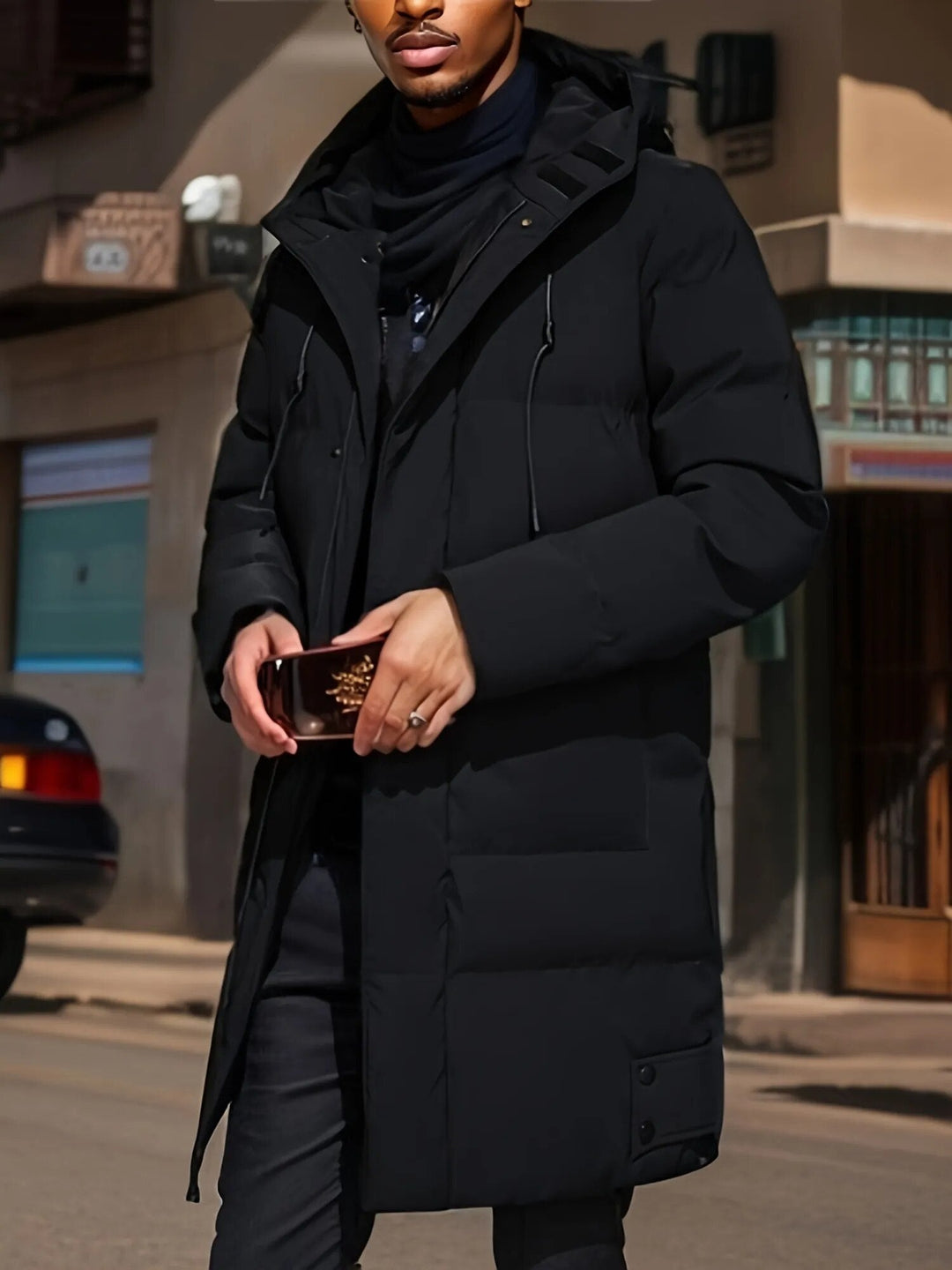 Esko - Winterjacke Herren Lang