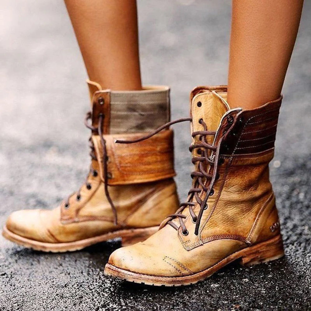 Sabina - Modische Lederstiefel