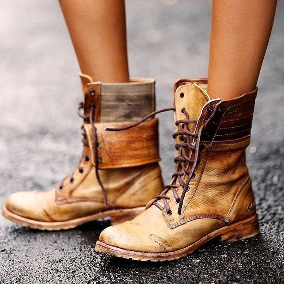 Sabina - Modische Lederstiefel