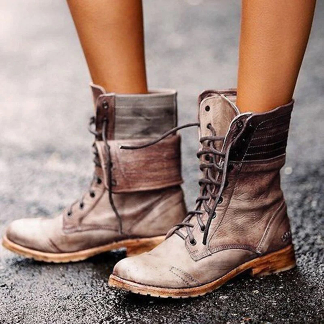 Sabina - Modische Lederstiefel
