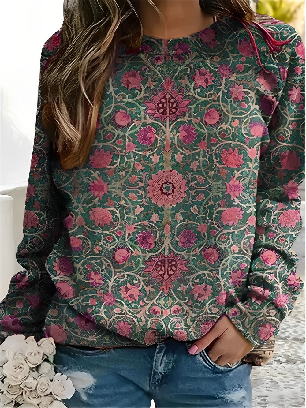 Eva - Kaleidoskop-Pullover
