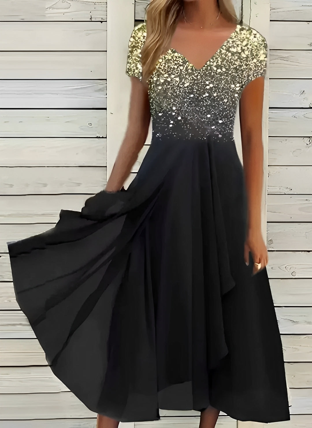 Carissa - Chiffonblusenkleid für Frauen