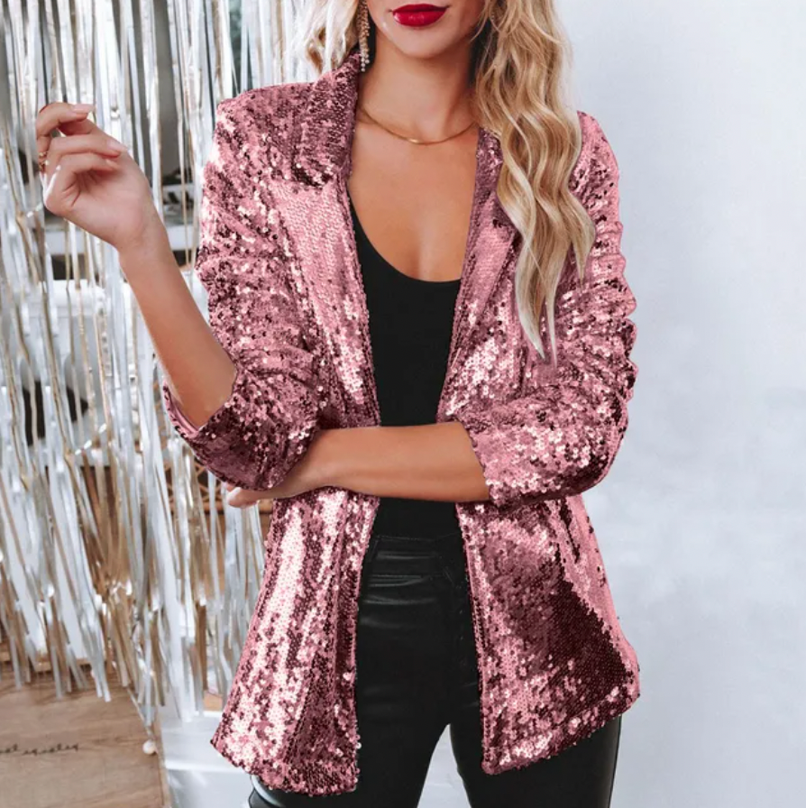 Cora - Mila Pailletten-blazer