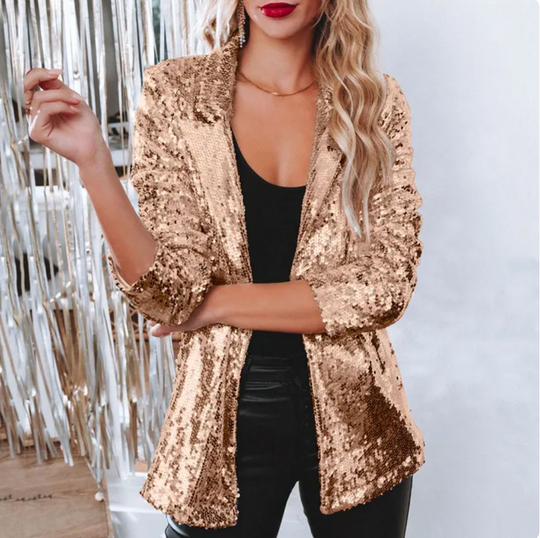 Cora - Mila Pailletten-blazer