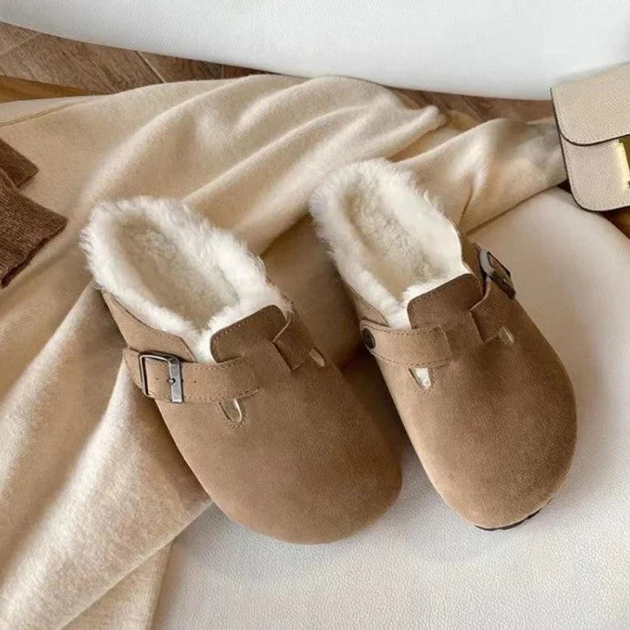 Zella - Unisex-Sandalen aus Leder im Boston-Stil