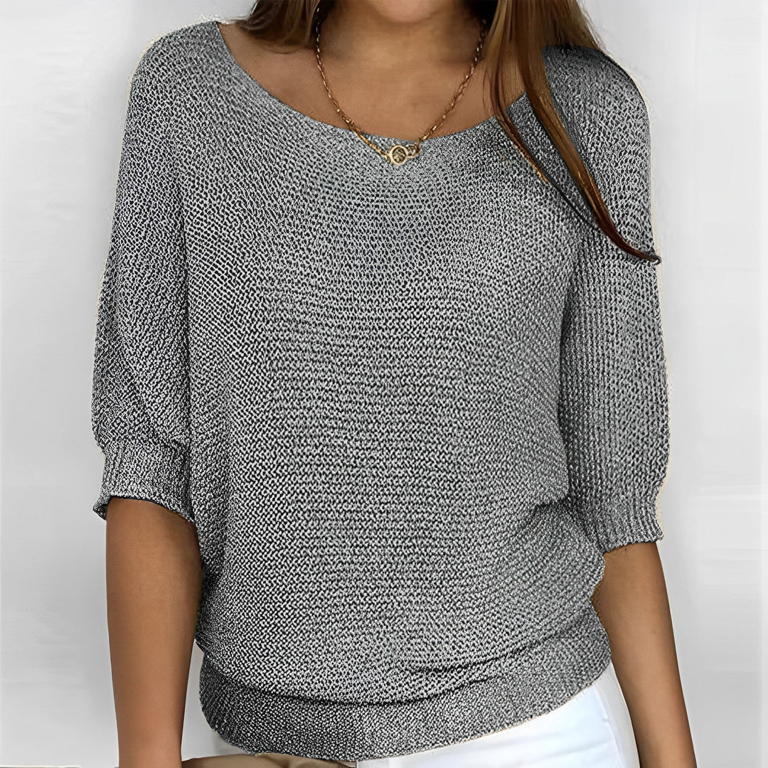Selene - Neckholder‑Pullover