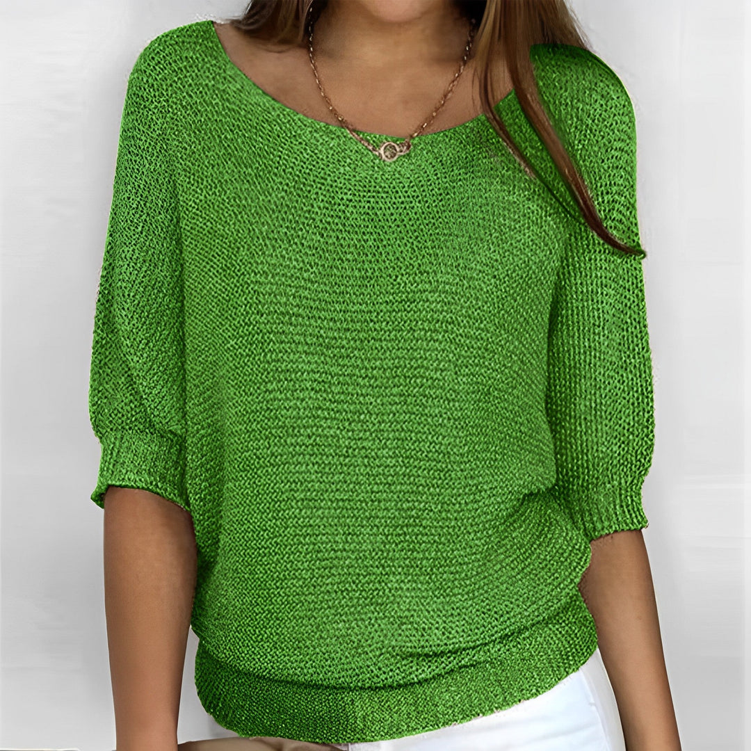 Selene - Neckholder‑Pullover